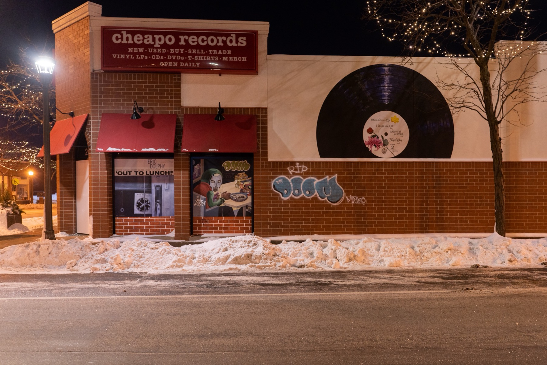 MF DOOM & J Dilla — tribute mural, Minneapolis